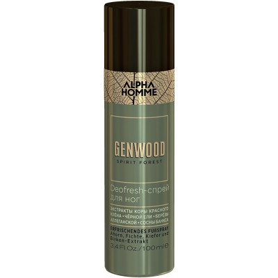 Дезодорант для ног Estel Genwood 100ml