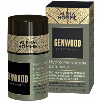 Gel-cremă pentru față Estel Alpha Homme Genwood Hydro 50ml