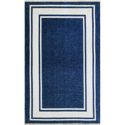 Covor Eko Hali Noa Kilim NK 06 Navy White 1.55x2.30m