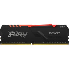 Memorie Kingston Fury Beast RGB 16GB DDR4-3200MHz (KF432C16BB1A/16)