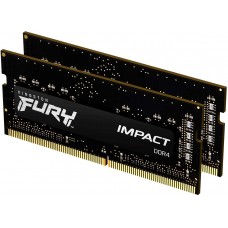 Memorie Kingston Fury Impact 16Gb DDR4-3200MHz SODIMM Kit (KF432S20IBK2/16)