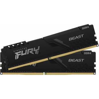 Memorie Kingston Fury Beast 32GB DDR4-3200MHz Kit (KF432C16BB1K2/32)