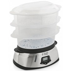 Aparat de gătit cu aburi Russell Hobbs MaxiCook 3 Tier Digital (23560-56/RH)