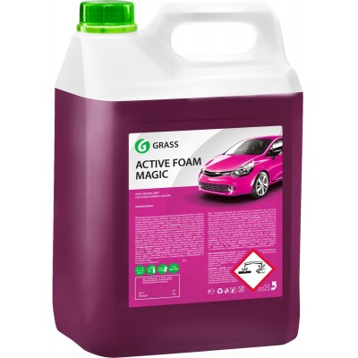 Автошампунь Grass Active Foam Magic 6L