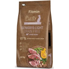 Hrană uscată pentru câini Fitmin Purity GF Senior & Light Lamb 2kg