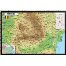 Art Maps Harta fizică a României (0200018)