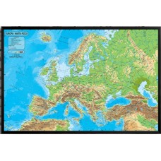 Art Maps Harta fizică a Europei (200027)