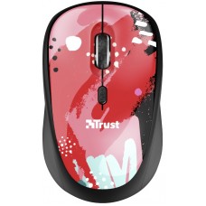 Компьютерная мышь Trust Yvi Red Brush (24440)