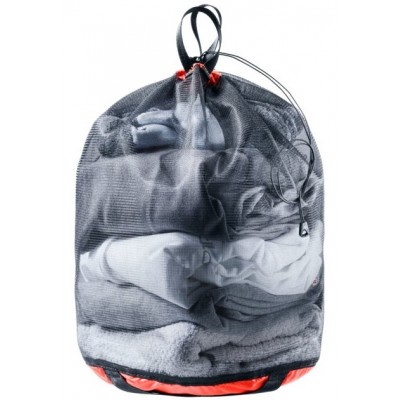 Sac pentru încălțăminte Deuter Mesh Sack 5 Papaya-Black