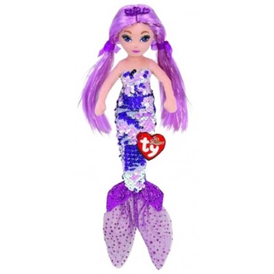 Мягкая игрушка Ty Lorelei Foil Purple Mermaid 27cm (TY02501)