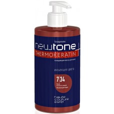 Тонирующая маска для волос Estel NewTone 7/34 Русый золотисто-медный 435ml