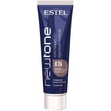 Тонирующая маска для волос Estel NewTone 8/76 Светло-русый коричнево-фиолетовый 60ml