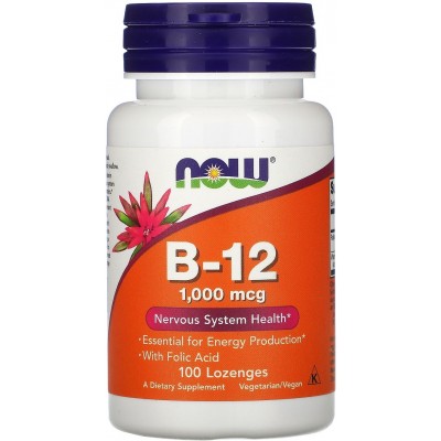 Vitamine NOW B-12 1000mcg 100pcs