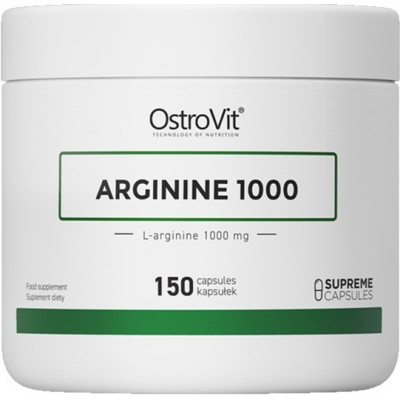 Аминокислоты Ostrovit Arginine 1000mg 150cap