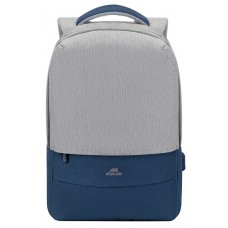 Городской рюкзак Rivacase 7562 Gray/Dark Blue