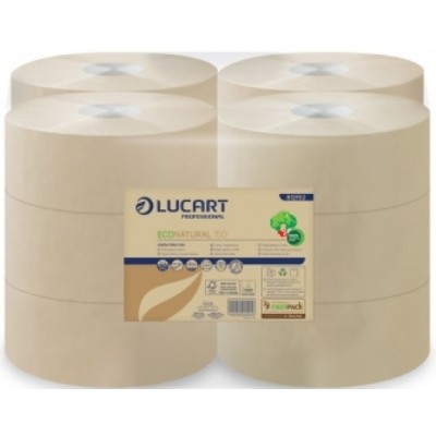 Бумага для диспенсеров Lucart Econatural 150 (812152) 12pcs