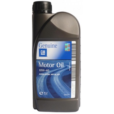 Моторное масло GM Motor Oil 10W-40 1L