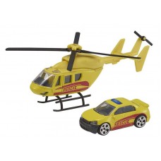 Set de elicopter și mașina Teamsterz Emergency Response (1373612.18)