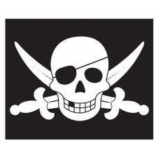 Steag cu sistem de ridicare PlayPark Pirate Flag 550x450 mm