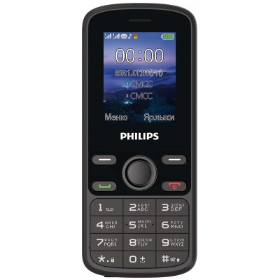 Мобильный телефон Philips E111 Black