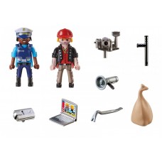 Конструктор Playmobil City Action: Starter Pack Police Station (PM70498)