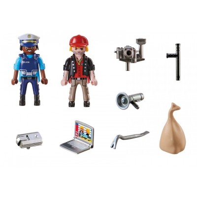 Конструктор Playmobil City Action: Starter Pack Police Station (PM70498)