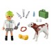 Фигурка героя Playmobil Special Plus: Vet with Calf (PM70252)