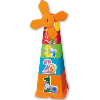 Set de jucării pentru nisip Androni Mill Pyramid (3100-0000)