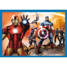 Puzzle Trefl 4in1 Brave Avengers (34386)