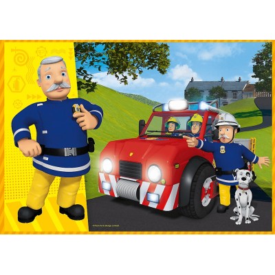 Puzzle Trefl 4in1 Brave Fireman Sam (34387)