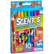 Set carioci Scentos 10colors (40720)