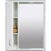 Шкаф с зеркалом Bayro Deco One 650x750 L White (105021)