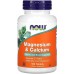 Vitamine NOW Calcium Magnesium 100tab