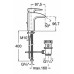 Смеситель для умывальника Roca Thesis (A5A3050C00)