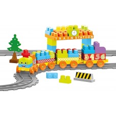 Set de construcție Dolu Train Set 89pcs (5082)