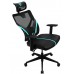 Scaun gaming ThunderX3 Yama1 Black/Cyan