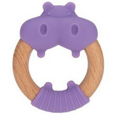 Inel gingival Nuby Wood & Silicone (NV06010)