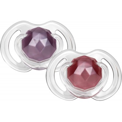 Пустышка Nuby Tritan Little Gems 2pcs (NV0202005SFS)