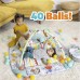 Covor joc pentru copii Bright Starts 5in1 Gym & Ball Pit Totally Tropical (12624)