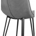 Барный стул Deco Laus Catifea Grey/Black Legs