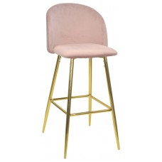 Scaun de bar Deco Maya Pink