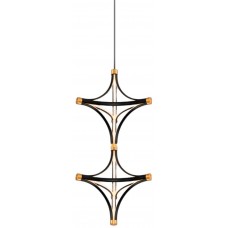 Lustră LuminaLed FS-047-D18C Black (0074711)