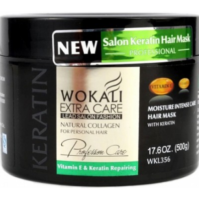 Mască pentru păr Wokali WKL-356 Keratin 500g