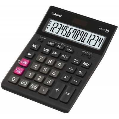 Calculator de birou Casio GR-14/14 Black