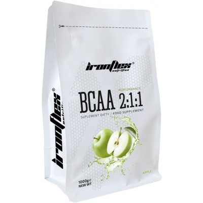 Aminoacizi IronFlex BCAA 2-1-1 Apple 1000g