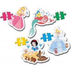 Puzzle Clementoni 4in1 Disney Princess (20813)