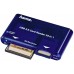 Cititor de carduri Hama USB 2.0 Multicard Reader 35in1 Blue (55348)