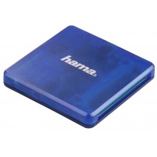 Картридер Hama USB 2.0 Multi Card Reader Blue (124131)