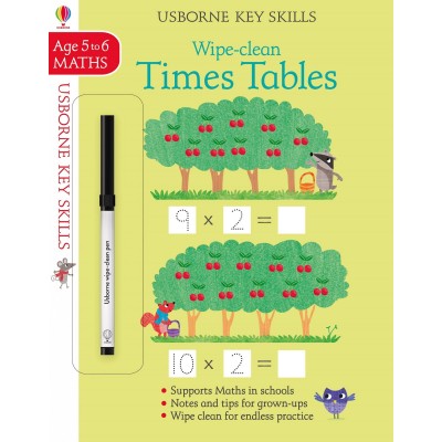 Книга Wipe-clean Times Tables 5-6 (9781474922395)