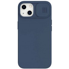 Чехол Nillkin iPhone 13 CamShield Silky Silicone Case Midnight Blue